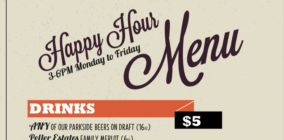 Natural Kitchen Happy Hour